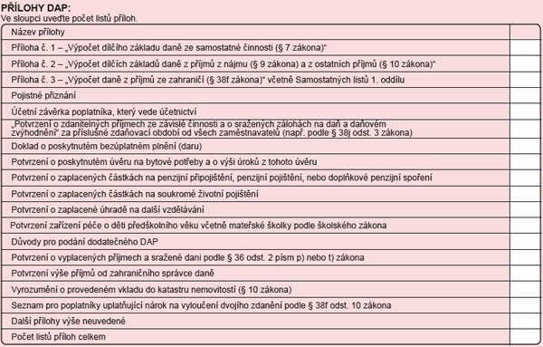 Jak vyplnit daňové přiznání k dani z příjmu fyzických osob Daňové přiznání k dani z příjmu fyzických osob - jak vyplnit krok za krokem