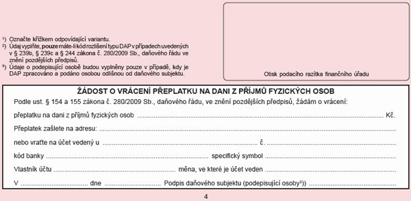 Jak vyplnit daňové přiznání k dani z příjmu fyzických osob Daňové přiznání k dani z příjmu fyzických osob - jak vyplnit krok za krokem